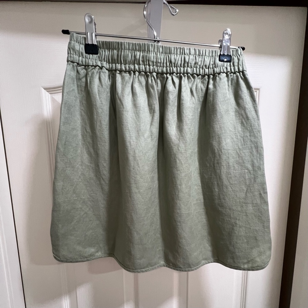Madewell linen mini skirt NWT - Picture 3 of 7